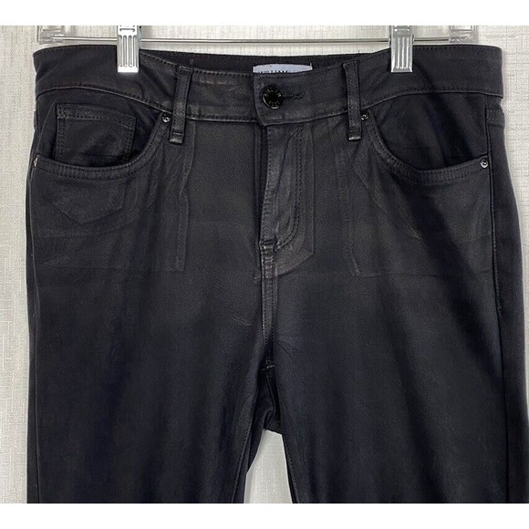 William Rast The Perfect Fashion Skinny Jeans 27 (30) Black Stretch Comfort - Picture 3 of 14